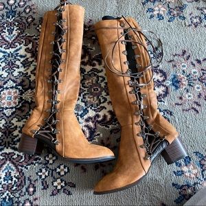 NWOT || Lace-Up Boots